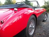 Austin Healey 3000 MKIIa BJ7- 1962 - 4 Places - 2 tons Rouge flanc Noir