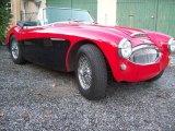 Austin Healey 3000 MKIIa BJ7- 1962 - 4 Places - 2 tons Rouge flanc Noir