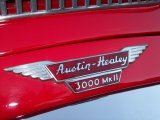 Austin Healey 3000 MKIIa BJ7- 1962 - 4 Places - 2 tons Rouge flanc Noir