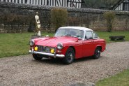 MG Midget 1967 1275cc rouge roues rayon 4 vitesses Hard Top