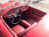 MGA 1958 - 1500 - rouge interieur rouge - ex Carl Lewis