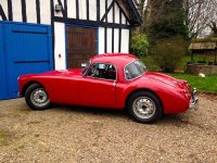 MGA coupé 1960 MKI, jantes tôles, moteur 1600 cm3, boite 4 vitesses