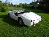 TR3 A 1959 blanche interieur noir