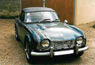 Triumph TR4 1963 2138 cc 4cyl AVANT