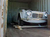 Triumph TR4A IRS Blanche1967