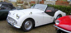 Triumph TR3B 1962 - Old English White