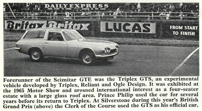 Scimitar GTS