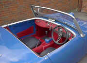 Austin Healey SPRITE FROG bleue