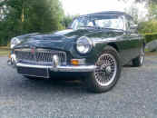 MGC 6 cylindres 1968 British Racing Green Overdrive  AVD.jpg (129873 octets)