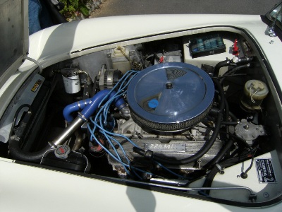 AC COBRA 289 1966 Old english white V8 ROVER 3500 C